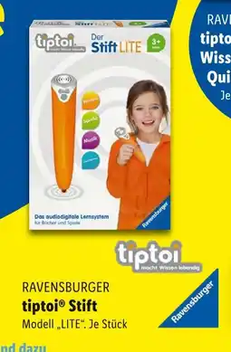 Lidl Ravensburger, tiptoi stift modell lite Angebot