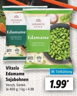 Lidl Vitasia edamame sojabohnen mit schale Angebot