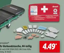 Lidl Sensiplast kfz-verbandtasche Angebot