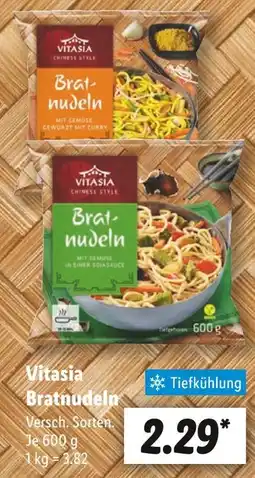 Lidl Vitasia bratnudeln mit gemüse gewürzt mit curry Angebot