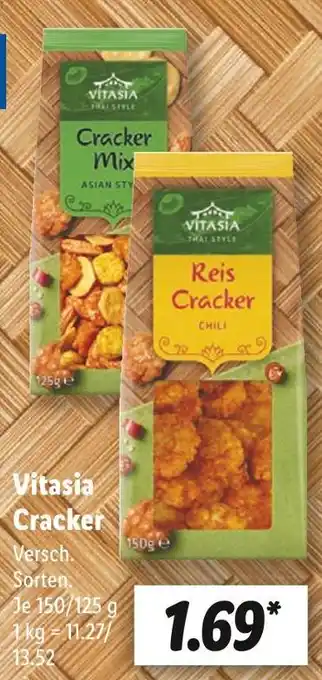 Lidl Vitasia cracker mix Angebot