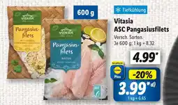 Lidl Vitasia asc pangasiusfilets natur Angebot