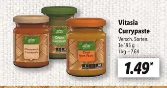 Lidl Vitasia massaman currypaste Angebot