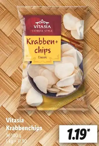Lidl Vitasia krabbenchips classic Angebot