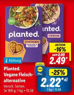 Lidl Planted chicken kräuter & zitrone Angebot
