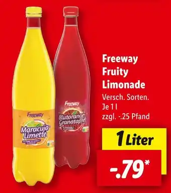 Lidl Freeway maracuja-limette Angebot