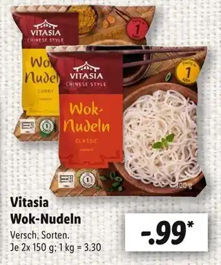 Lidl Vitasia wok-nudeln classic Angebot