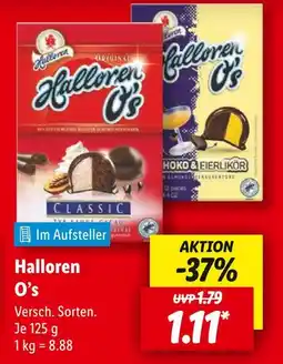 Lidl Halloren halloren o's classic Angebot