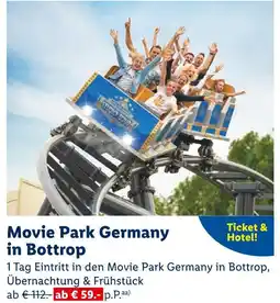 Lidl Movie park germany in bottrop Angebot