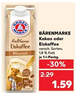 Kaufland Bärenmarke kakao Angebot