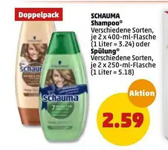 PENNY Schauma Shampoo Oder Spülung Angebot