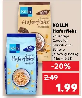 Kaufland Kölln haferfleks klassik Angebot