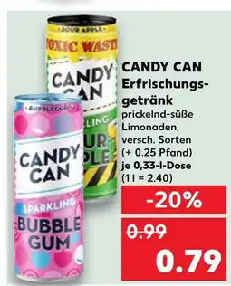 Kaufland Candy can erfrischungsgetränk Angebot