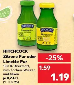 Kaufland Hitchcock zitrone pur Angebot
