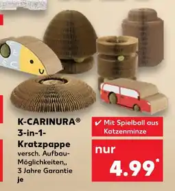 Kaufland K-carinura 3-in-1-kratzpappe Angebot