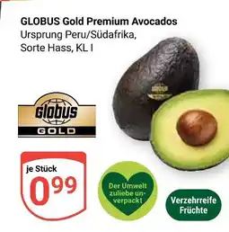 Globus Globus gold premium avocados Angebot
