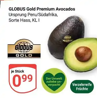 Globus Globus gold premium avocados Angebot