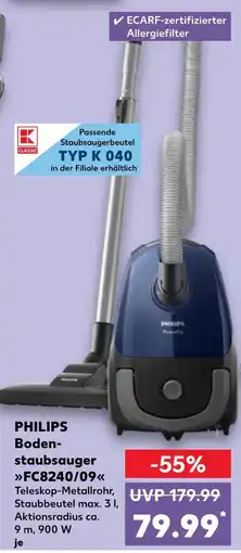 Kaufland Philips bodenstaubsauger fc8240/09 Angebot