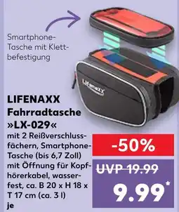 Kaufland Lifenaxx fahrradtasche lx-029 Angebot