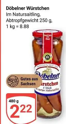 Globus Döbelner würstchen Angebot