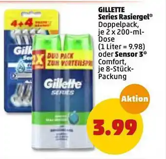 PENNY Gillette Series Rasiergel Angebot