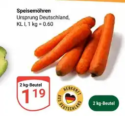 Globus Speisemöhren Angebot