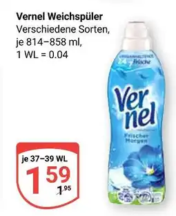 Globus Vernel weichspüler Angebot
