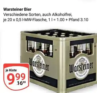 Globus Warsteiner warsteiner bier Angebot