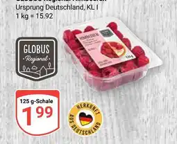 Globus Globus regional himbeeren Angebot
