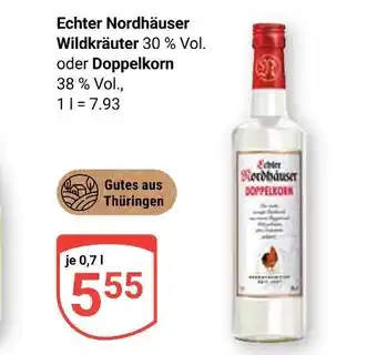 Globus Echter nordhäuser wildkräuter Angebot