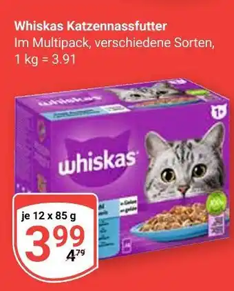 Globus Whiskas katzennassfutter Angebot
