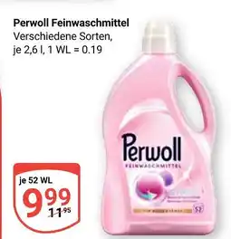 Globus Perwoll feinwaschmittel Angebot