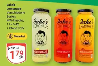 Globus Jake's lemonade original Angebot