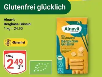 Globus Alnavit bergkäse grissini Angebot