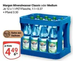 Globus Margon mineralwasser classic Angebot