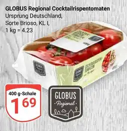 Globus Globus regional cocktailrispentomaten Angebot