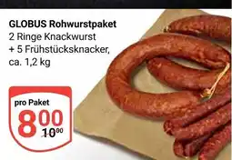 Globus Globus rohwurstpaket Angebot
