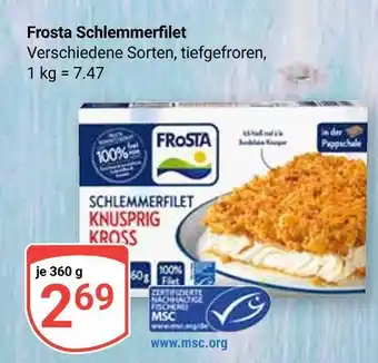 Globus Frosta schlemmerfilet Angebot
