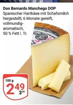 Globus Don bernardo manchego dop Angebot