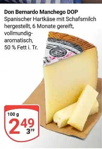 Globus Don bernardo manchego dop Angebot