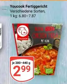 Globus Youcook fertiggericht Angebot
