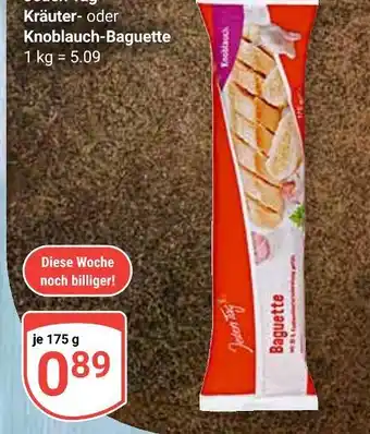 Globus Kräuter-baguette Angebot