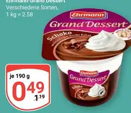 Globus Ehrmann grand dessert schoko Angebot