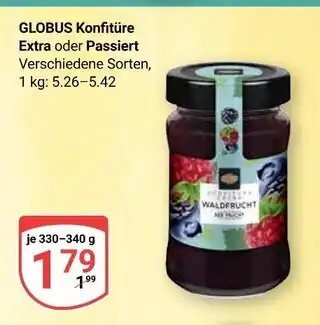 Globus Globus konfitüre extra Angebot
