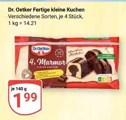 Globus Dr. oetker fertige kleine kuchen Angebot