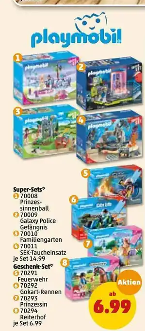 PENNY Playmobil Super-sets Oder Geschenk-set Angebot