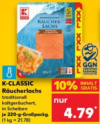Kaufland K-CLASSIC Räucherlachs Angebot
