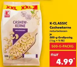 Kaufland K-CLASSIC Cashewkerne Angebot