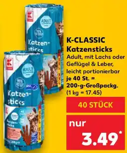 Kaufland K-CLASSIC Katzensticks Angebot