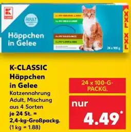 Kaufland K-CLASSIC Häppchen in Gelee Angebot